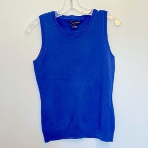 Bloomingdale’s Cobalt Blue Cashmere Sweater Vest 💙